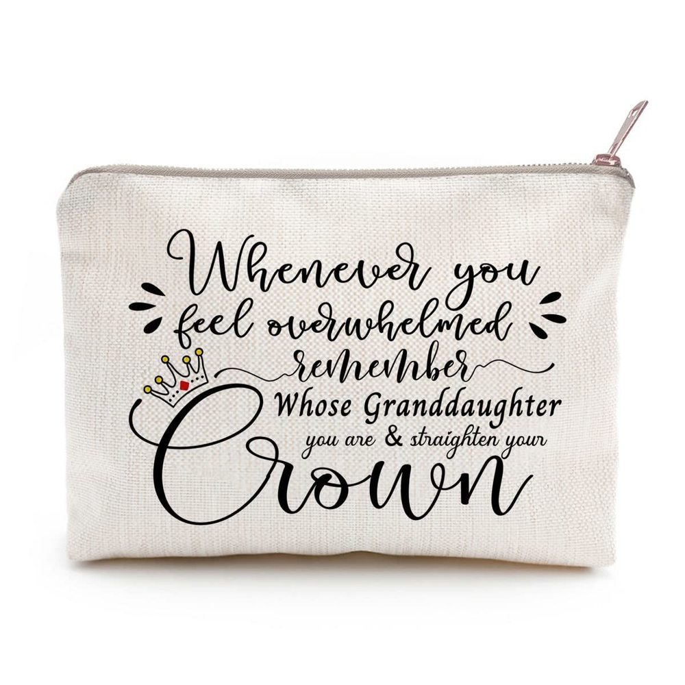 Granddaughter Gift, Whenever You Feel Overwhelmed Remember Whose Granddaughter😄
